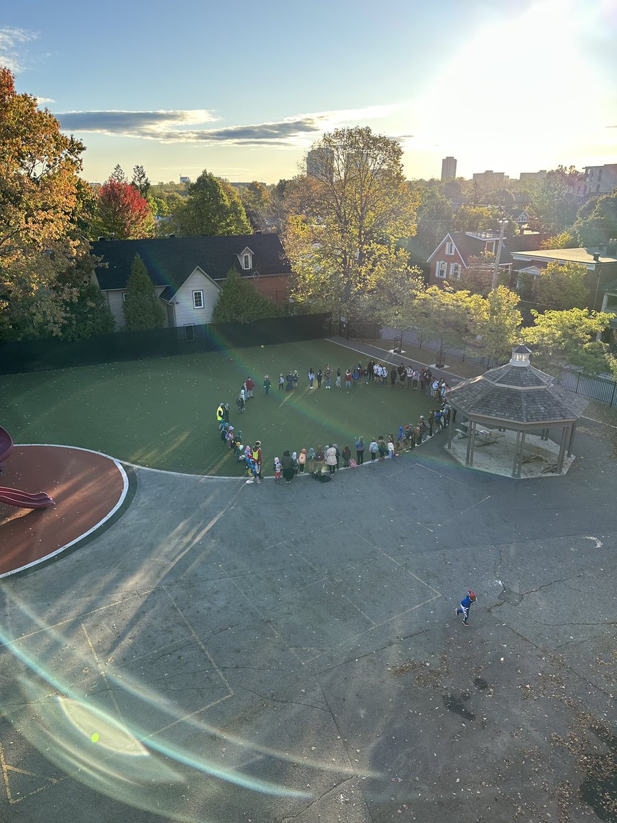 Starting each morning with a sharing circle. Our theme this week is gratitude and sharing what we are thankful for  @ocdsb #ocdsbalternative