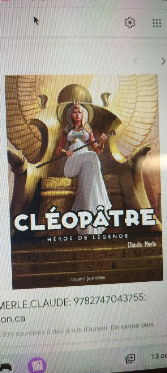 elinaj31's tweet photo. @FVennePROF @CcSamuelGenest @X @ecolecatholique Le livre que j'ai choisit pour mon travail en français. #FRL1W #lecture #récit https://t.co/muhcYpVlO9