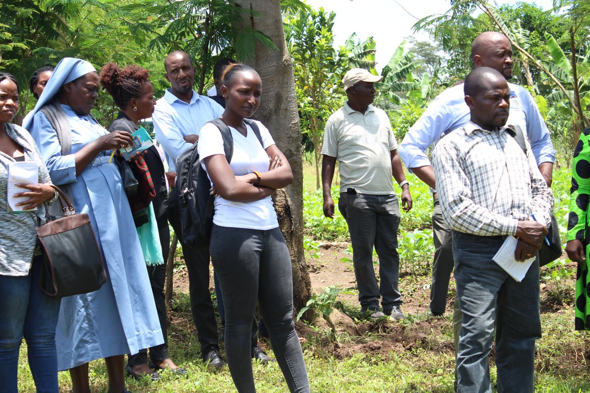 afirduganda's tweet photo. #Happening_Today, AFIRD hosted a delegation of Organic Practitioners under the @AcsaUganda. The team included smallholder farmers, CSOs &amp; students from @umunkozi(ACALISE). The objective of the visit was to facilitate knowledge transfer and dissemination among the membership. https://t.co/E9duMiwoAy