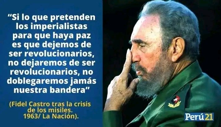 #FidelPorSiempre 
#CubaViveEnSuHistoria
#LaVerdadSinMiedos👊