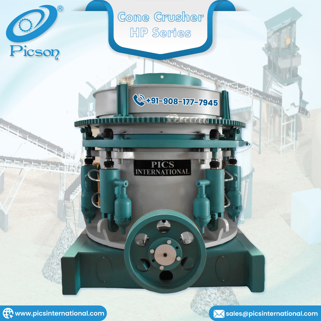 _picson_'s tweet image. The HP Series Cone Crusher is the most powerful and efficient cone crusher on the market. It is designed to handle the toughest crushing  industries, including hard rock, mining, and recycling. You can call to reach us at +91-9081777945
#hpseriesconecrushers #conecrusher