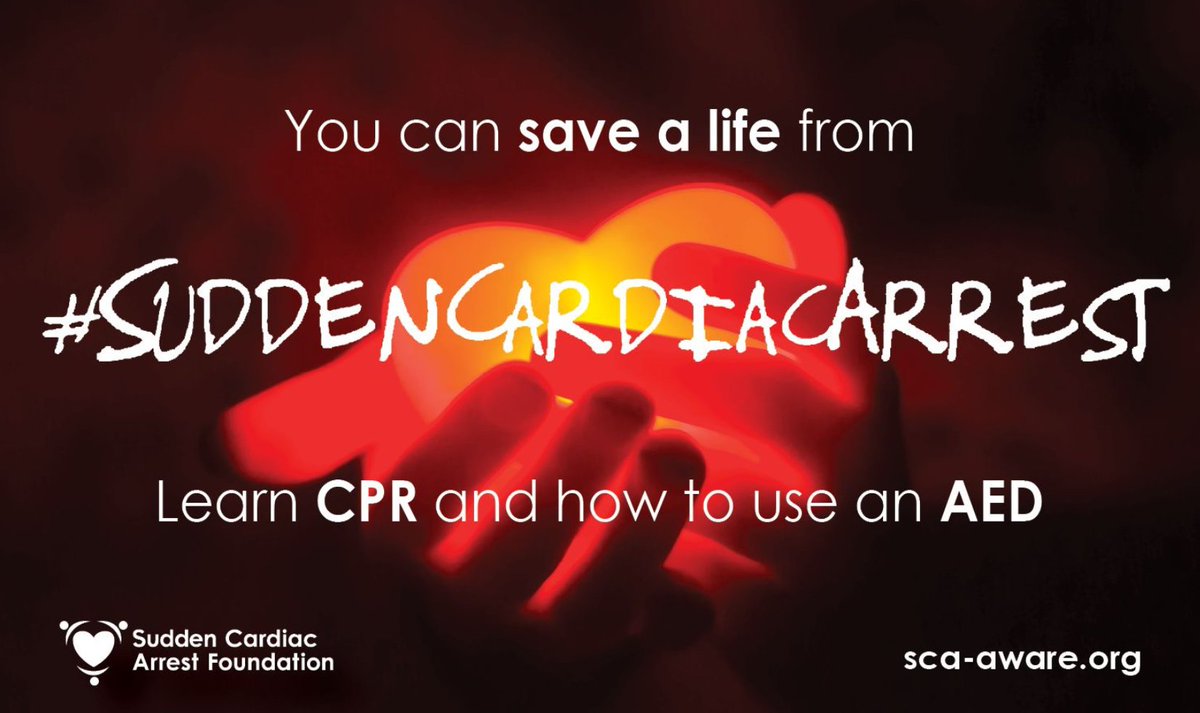 SCAFoundation's tweet photo. Spreading awareness about CPR is crucial.
⏱️ Remember, in sudden cardiac arrest, every second counts! Be a hero, learn CPR, and make a difference.
Let's share this message far and wide: #CPRsaveslives #SuddenCardiacArrestAwareness #KnowCPR #BeAHero https://t.co/MOk0nWAQx1