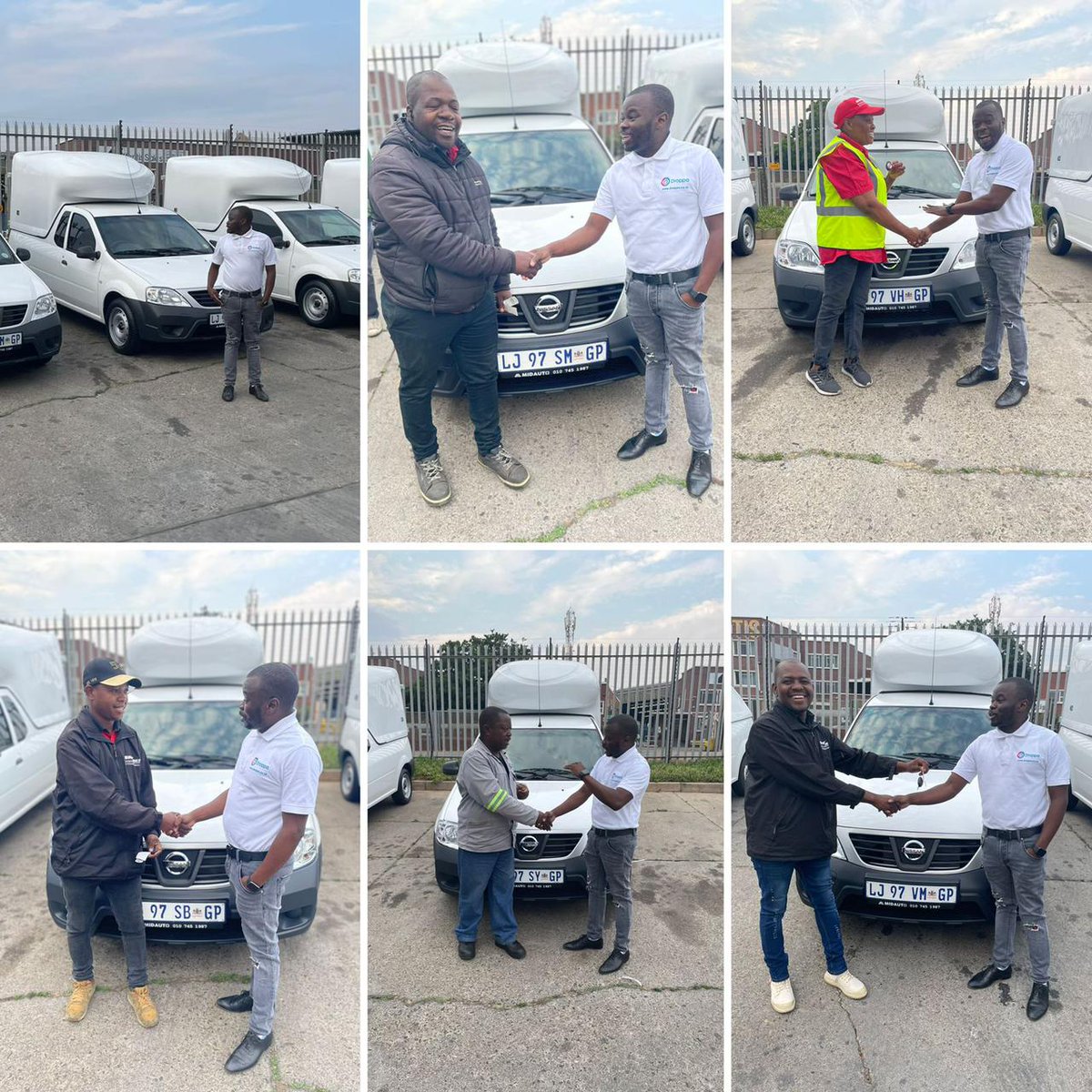 KasiEconomy's tweet photo. This morning, @DroppaZA  CEO Khathutshelo Mufamadi handed over vehicles through their Owner Driver initiative. This project aims to empower drivers by providing them with the tools that are necessary in order to succeed within the Logistics Industry. 

Not only do drivers receive the vehicles, they will also have on-hand financial, administrative and operational support from the Droppa team.

#DroppaEmpowers #Droppa #OnDemand
