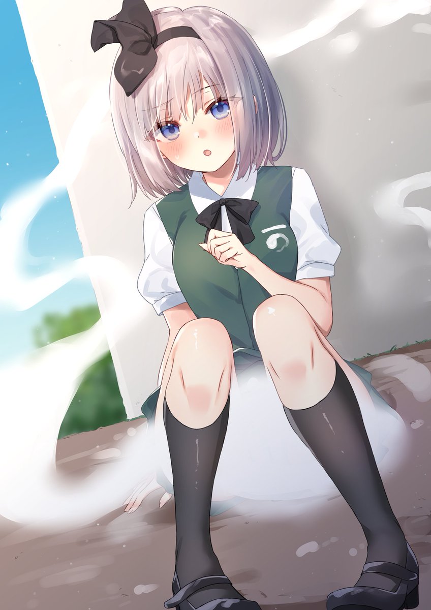 東方「#東方Project 魂魄妖夢」|ぷりんのイラスト