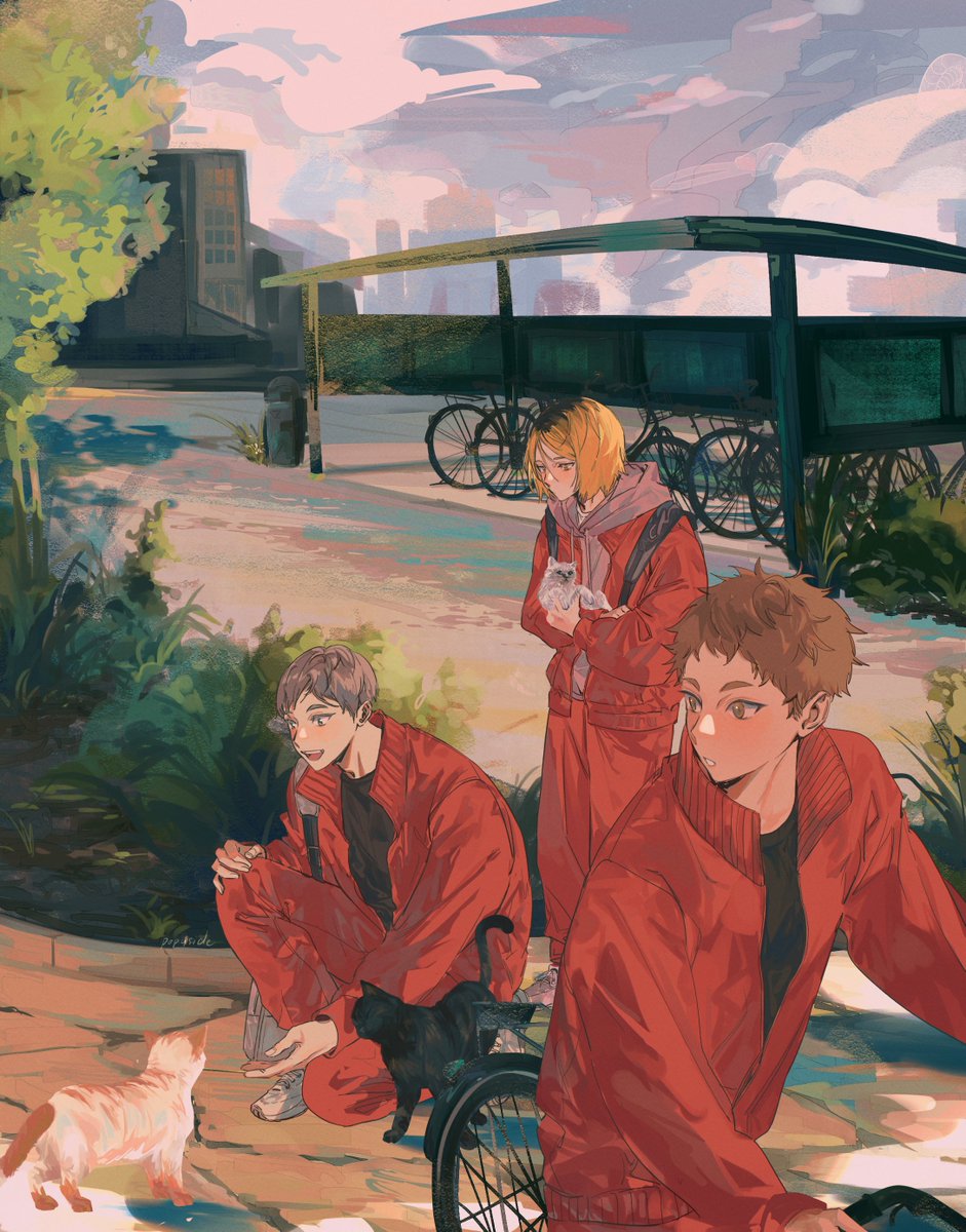 🐈🐱🐈🐱
my piece for <a href="/phreinne/">leaf 🍃 fanime 704</a>'s HQ zine!! BEFORE I FORGET AGAIN)) thank you for having me waa 🥺🍞💛

#haikyuu #ハイキュー