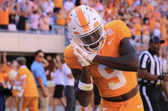 Ramel Keyton is about to put that A&amp;M secondary to rest. 

RIP to them. 

GO. BIG. ORANGE. 🍊