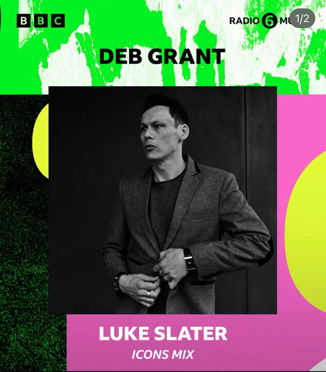 Luke Slater (@reallukeslater) on Twitter photo If you missed it . listen back on <a href="/BBCSounds/">BBC Sounds</a> my Friday ICONS mix with <a href="/djdebgrant/">Deb Grant</a> sitting in for <a href="/maryannehobbs/">maryannehobbs</a> <a href="/BBC6Music/">BBC Radio 6 Music</a> fantastic time doing it ! Njoi .Thank you x ๐๐๐๐ผ๐ซ bbc.co.uk/programmes/m00โฆ If you missed it . listen back on <a href="/BBCSounds/">BBC Sounds</a> my Friday ICONS mix with <a href="/djdebgrant/">Deb Grant</a> sitting in for <a href="/maryannehobbs/">maryannehobbs</a> <a href="/BBC6Music/">BBC Radio 6 Music</a> fantastic time doing it ! Njoi .Thank you x ๐๐๐๐ผ๐ซ bbc.co.uk/programmes/m00โฆ