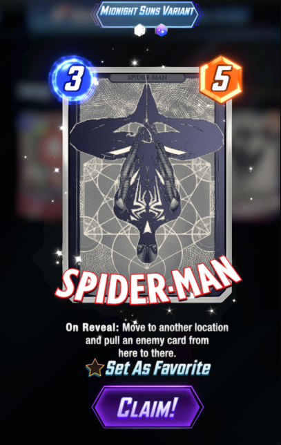 TheCounterGuy's tweet photo. Welcome to #TeamSurfer Spider-Man, enjoy your stay in Ink Land. #MarvelSnap #Snapvariants https://t.co/orgC1o4JfI