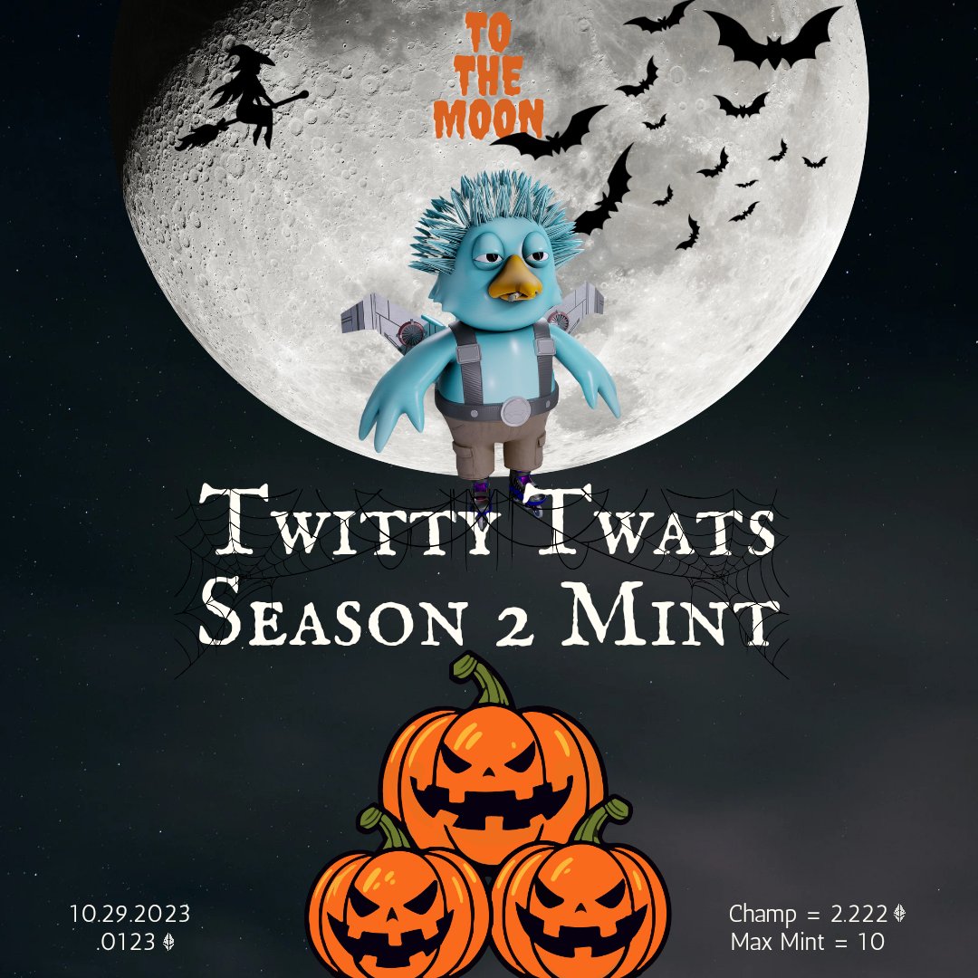 GM Fam😷✌️

We've been building all year, the 1.111 ETH will be completely surreal to the winner &amp; I can't wait to watch the FINAL BATTLES IN SPACE 😱

SO. FKN. EGGCITED🎃