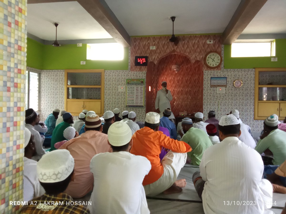 hossa51344's tweet photo. Some awareness programme and group pledge taken event have been arranged in local MASJID (mosque ) . There a brief speech has been given to the prayerful by the IMAM of the Mosque. They have also promised to prevent Child marriage, Child labour, Trafficking etc. https://t.co/qT9QYucKZh