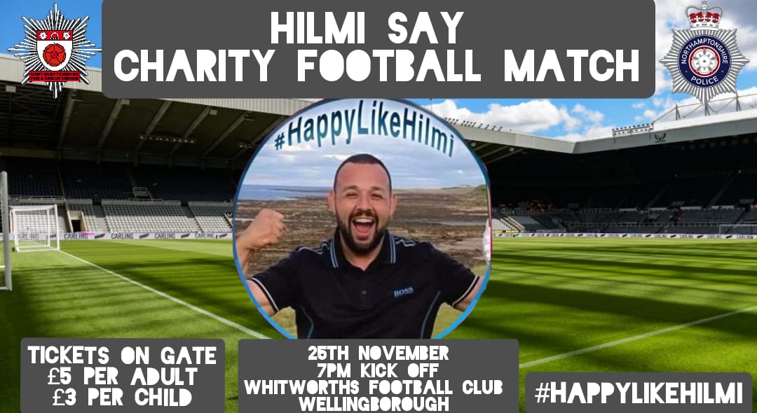 NorthantsFBU's tweet photo. Charity football match in aid of FBU member Hilmi Say https://t.co/OeHLwo39zd