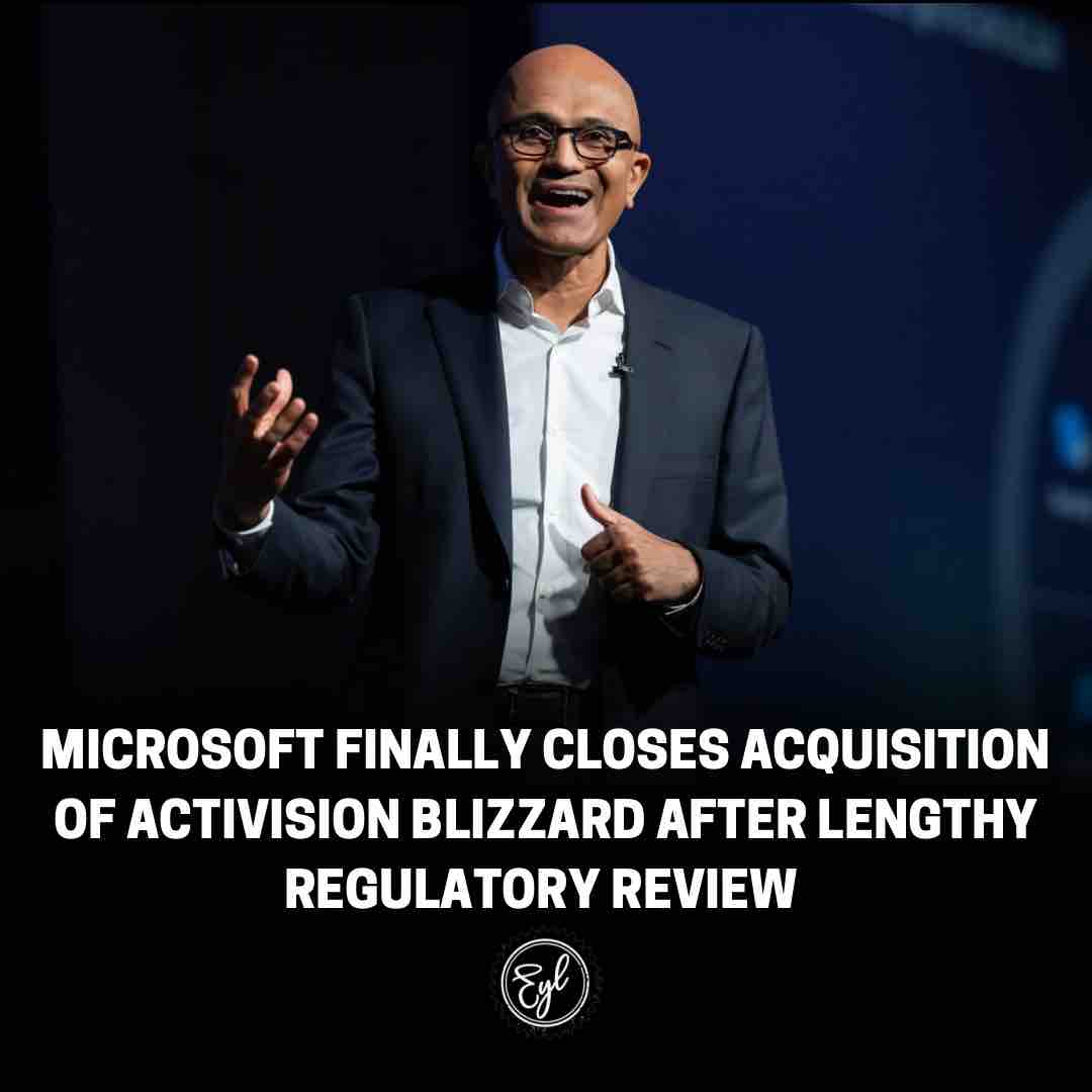 Microsoft Closes Acquisition of Activision Blizzard