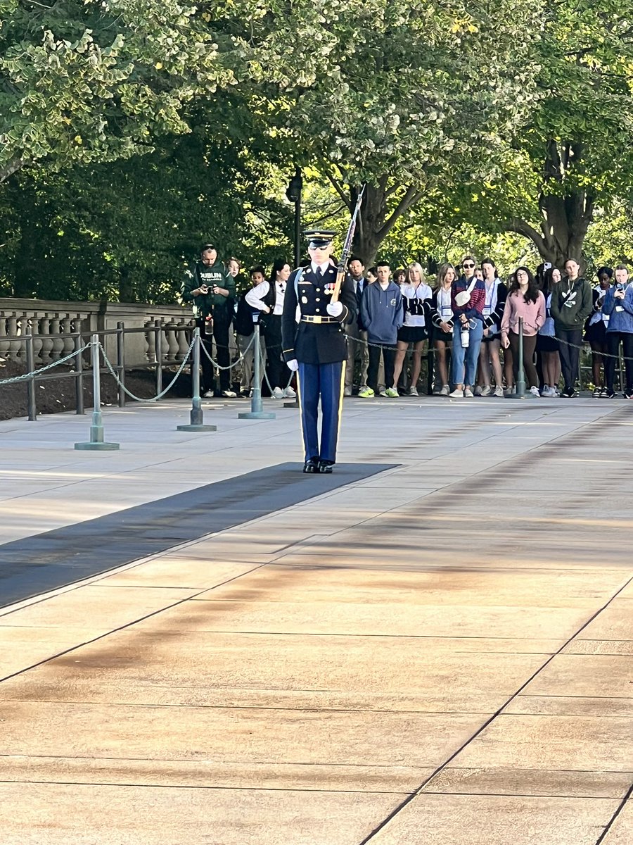 HyattsDCbus2's tweet photo. Beautiful morning at Arlington National Cemetery #HyattsDC2023 https://t.co/cT4E2oUgnX