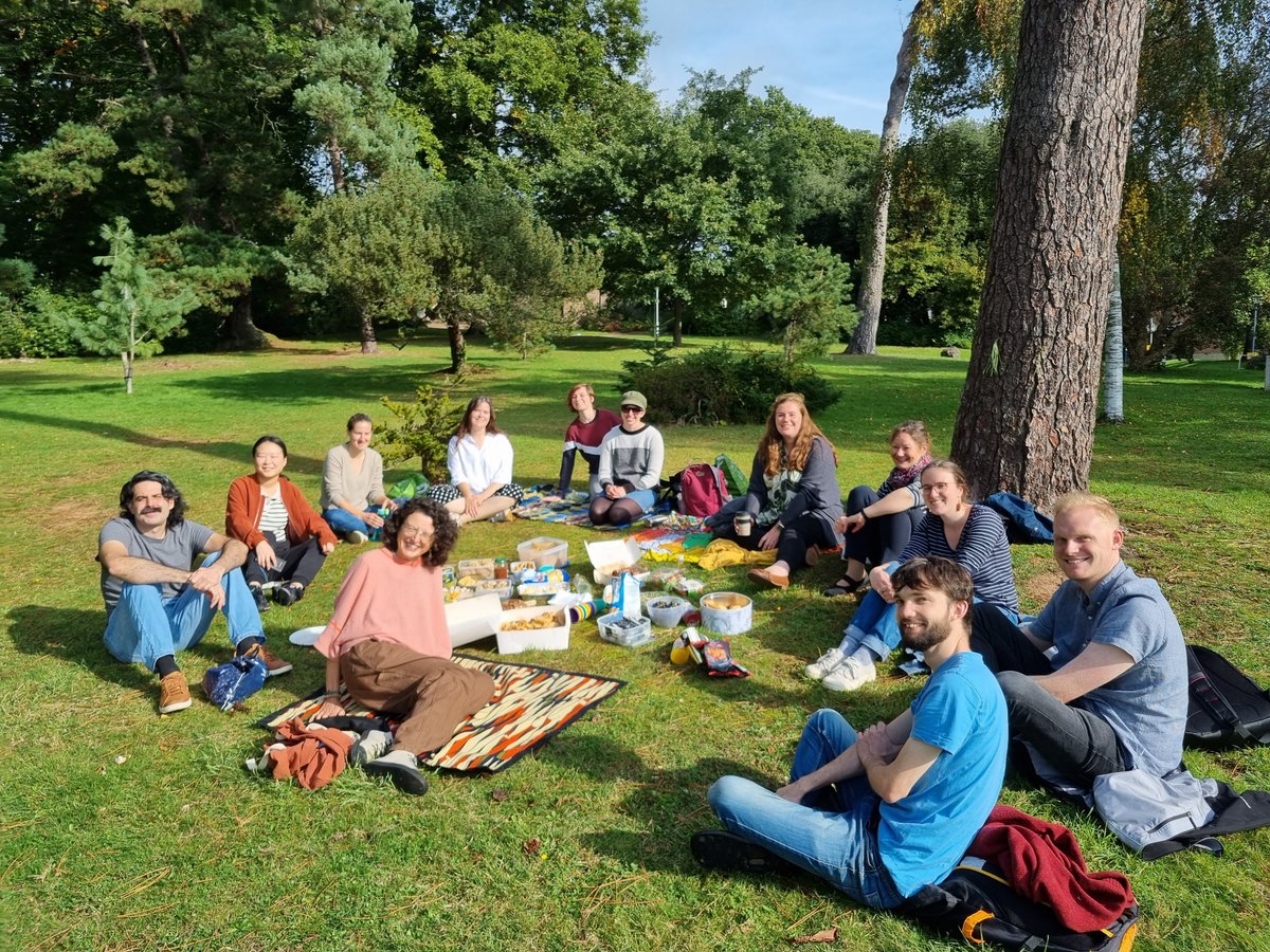 Peat picnic (although not on peat) with ICAAP, TroPeaCC and other peaty project members in Exeter. Lovely time, lovely food. Thanks, everyone!