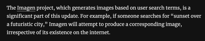 Google search integrates AI for image creation and draft content https://t.co/sqiWmuqKAE https://t.c