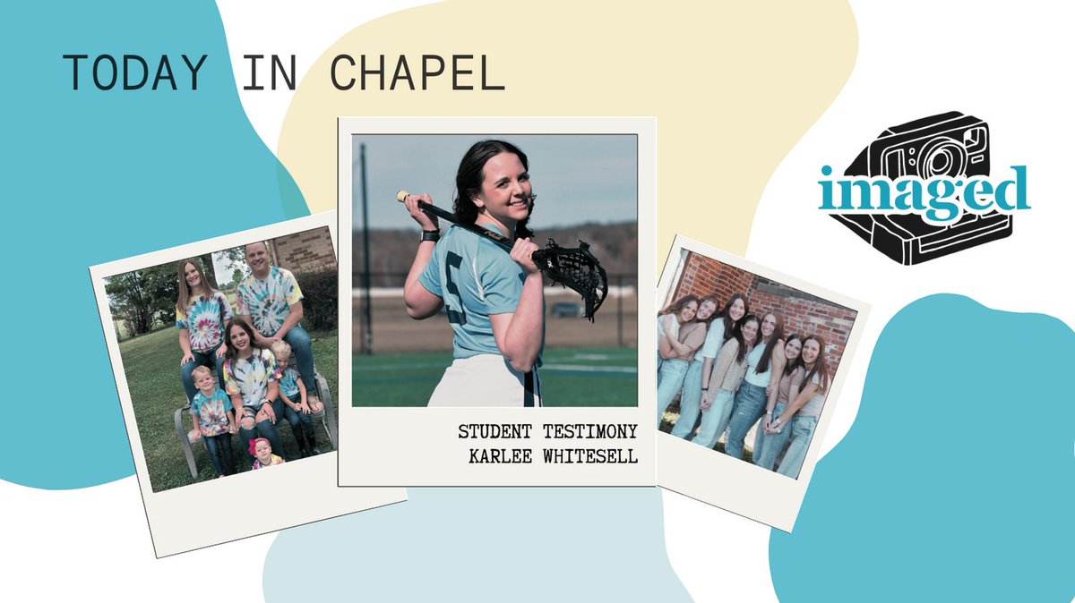 CampusMvnu's tweet photo. JR Elem. Ed. and Intervention major, Karlee Whitesell, will share her testimony of God's faithfulness through trials. "I want others to be able to see how good our God is and how He provides for His children." 

Come out to hear her powerful testimony! See you in chapel! https://t.co/l0WxA3I4Ip
