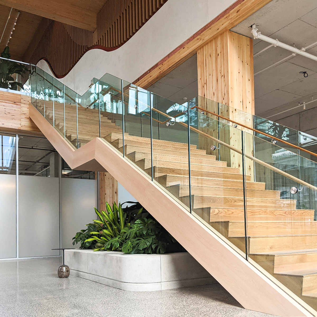 WZMHarchitects's tweet photo. T3 Bayside (Phase 1) is nearing completion and looking terrific! Throughout the course of developing this unique building we've closely collaborated with many talented teams and are very pleased to have been part of this project.

#T3Bayside #TorontoWaterfront #MassTimber #wzmh https://t.co/SkndHrdYE7