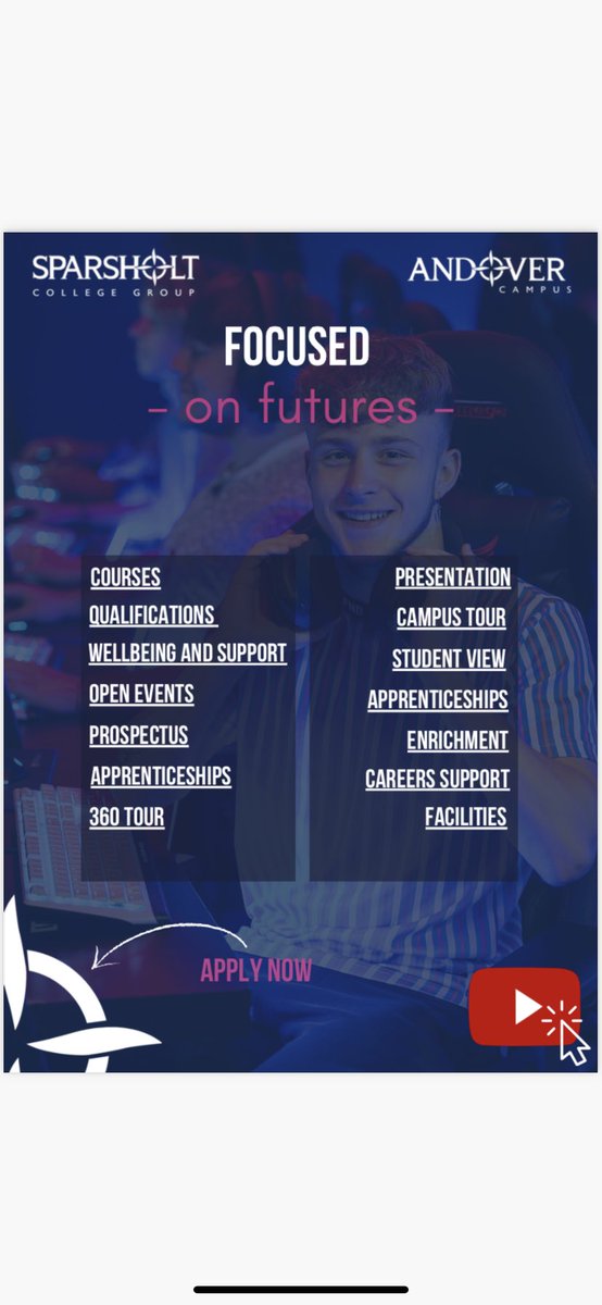 ANDOVER COLLEGE OPEN EVENT - TUESDAY 14 NOVEMBER 2023