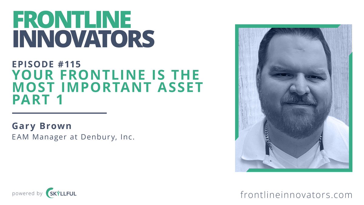 FrntlineInnvate's tweet photo. This week on the @FrntlineInnvate we have a special guest who happens to be a @Skyllfulco customer, Gary Brown, EAM Manager at Denbury, Inc. Gary has a wealth of experience being on the frontline and now is on the operations side.
 
Listen here 🎙️  https://t.co/eNL4JvjIGq https://t.co/64BbVwHXwg