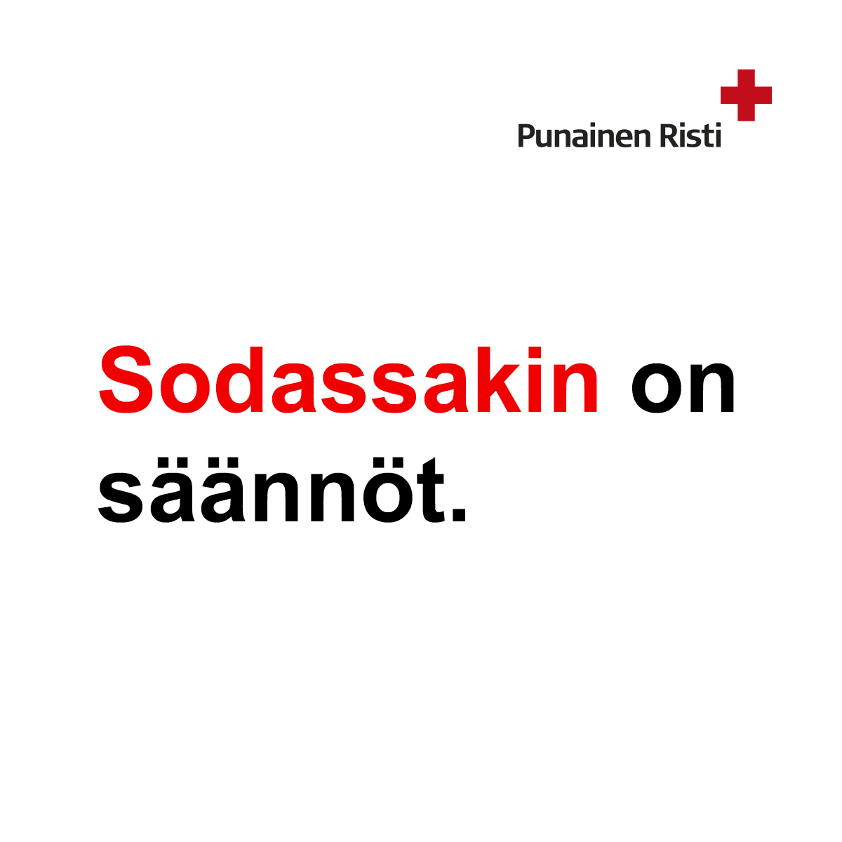 Seitsemän Punaisen Ristin liikkeen työntekijää on viime päivien aikana menettänyt henkensä yrittäessään auttaa loukkaantuneita Israelissa ja Gazassa. Otamme syvästi osaa läheisten ja työtoverien suruun.

Lisätietoa sodan säännöistä 👇