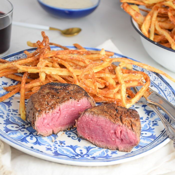 Name a better combo than steak and fries.

Steak frites is a classic French dish that should not be missed while traveling in France. The combination of a juicy steak and crispy fries is a culinary delight that will surely satisfy your taste buds. 

#traveleats #FoodFriday
