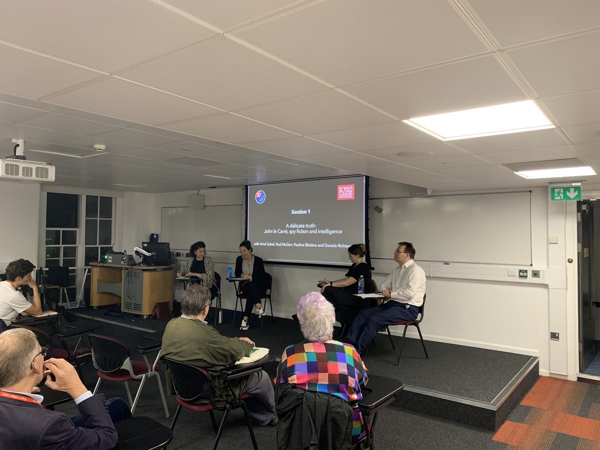 Had an amazing time at the Special KCSI Event yesterday evening on John le Carre, spy fiction &amp; intelligence. Special thanks to speakers, panel chairs and those who joined us yesterday. 

Don’t forget to check out our website for future events: kcsi.uk/events