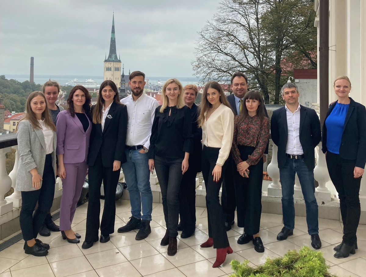 ESTDEVestonia's tweet photo. The #EU enlargement is a challenge for every newcomer but #Ukraine is well on track!
🇪🇪 🤝🇺🇦 A new cohort of 11 Ukrainian officials, who will participate in EU accession negotiations in coming years, completed their study programme in Tallinn, supported by #ESTDEV #DGNEAR #TAIEX https://t.co/bFXjuRVrtI