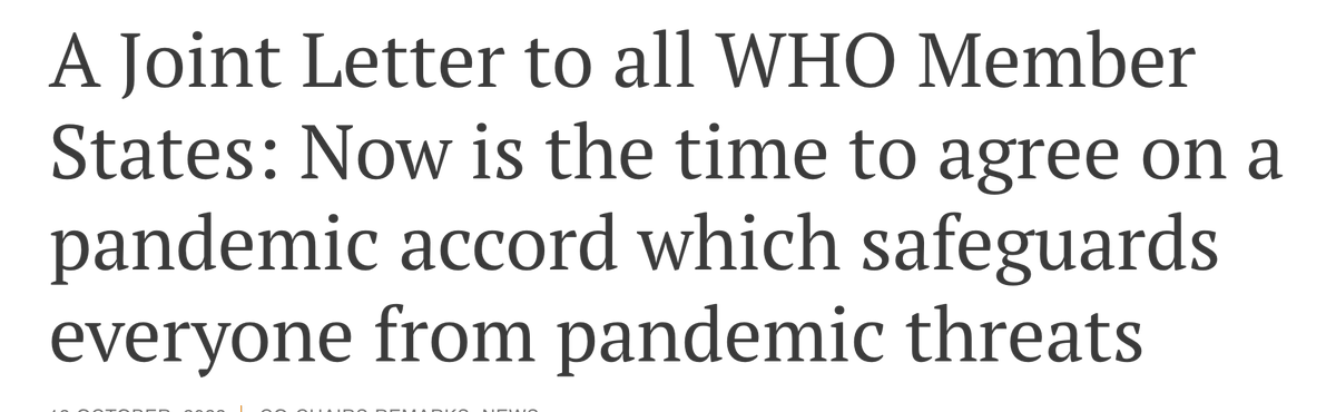 TheIndPanel's tweet photo. Today, @TheIndPanel, leaders @TheElders, @GPHC_Panel,  @PandemicAction, @nschwalbe join to call for a #pandemic accord &amp; IHR that protects all from pandemic threats. 

Essential: 
✅ Equitable access  
✅ Sustained finance 
✅ Independent monitoring 

👉https://t.co/5JvvXUQLZT https://t.co/cwnk6JFQaJ
