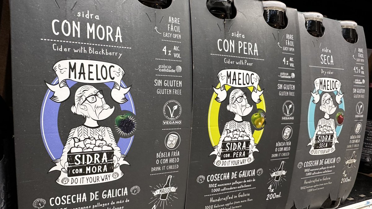 ¿Cuál es vuestra forma favorita de beber #Maeloc?

🍾 En botella
🧊 Con hielo
♻️ En lata

¡Cuéntanos cómo la prefieres!

#sidragallega #maeloc #sidradesabores #cosechadegalicia #sidrademora #sidradepera