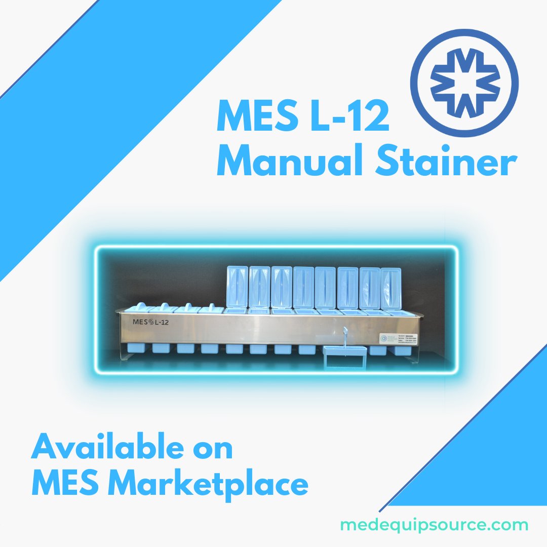 MedEquipSource's tweet photo. In need of a manual stainer? Check out the MES L-12 Manual Stainer on MES Marketplace. All Marketplace orders have free shipping!
https://t.co/MN5QPI881Q

#manualstainer #MESmarketplace #histology #labs #histologyequipment https://t.co/SS3JA9AaOM