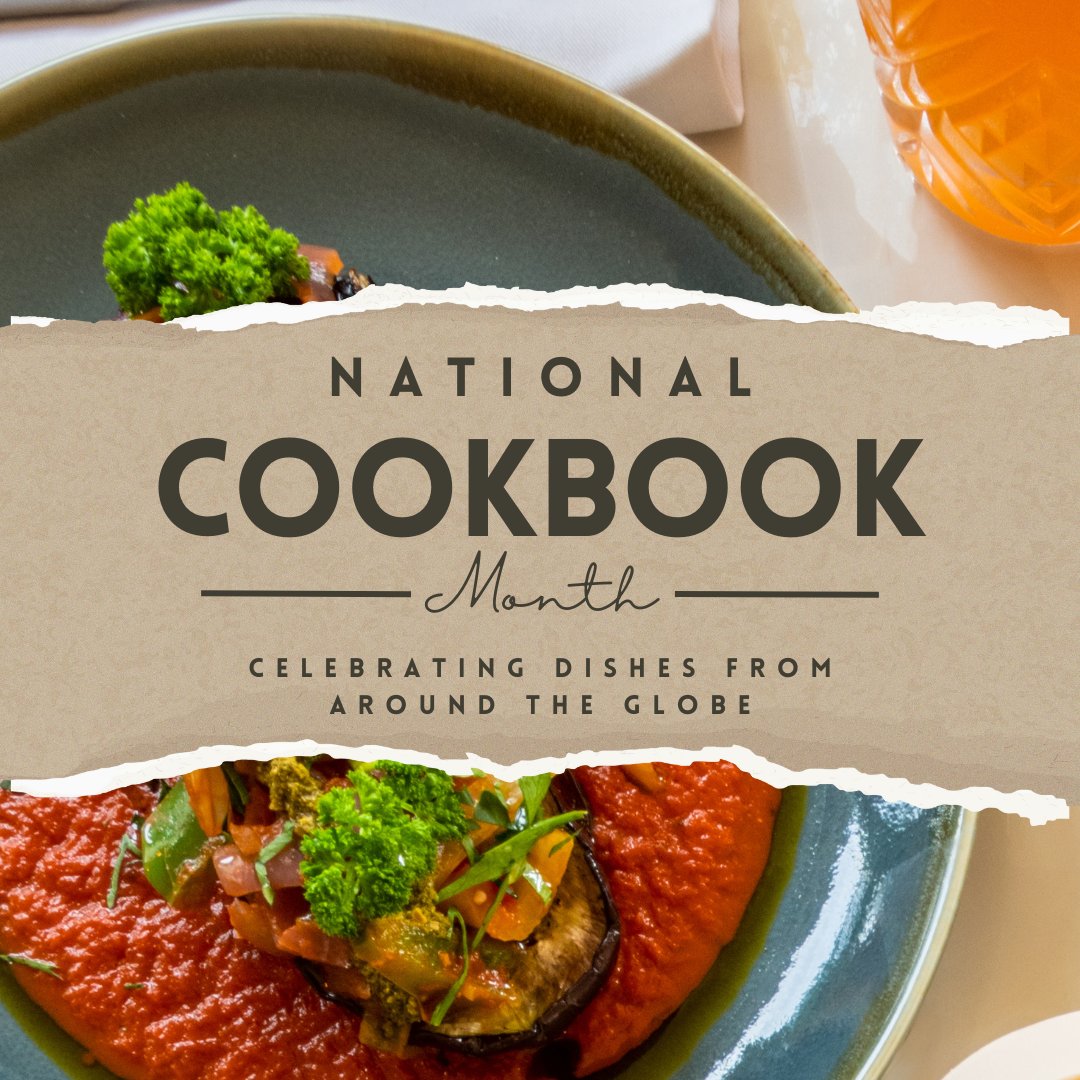secondsale1's tweet photo. It's National Cookbook Month!  Hurry over to https://t.co/WQ68nGsU25 and check out our Cookbook Section online for inspiration from across the U.S. and around the globe.  #cookbookmonth #cookbooks #cooking #books #food #recipes https://t.co/3gDVxTBqAZ