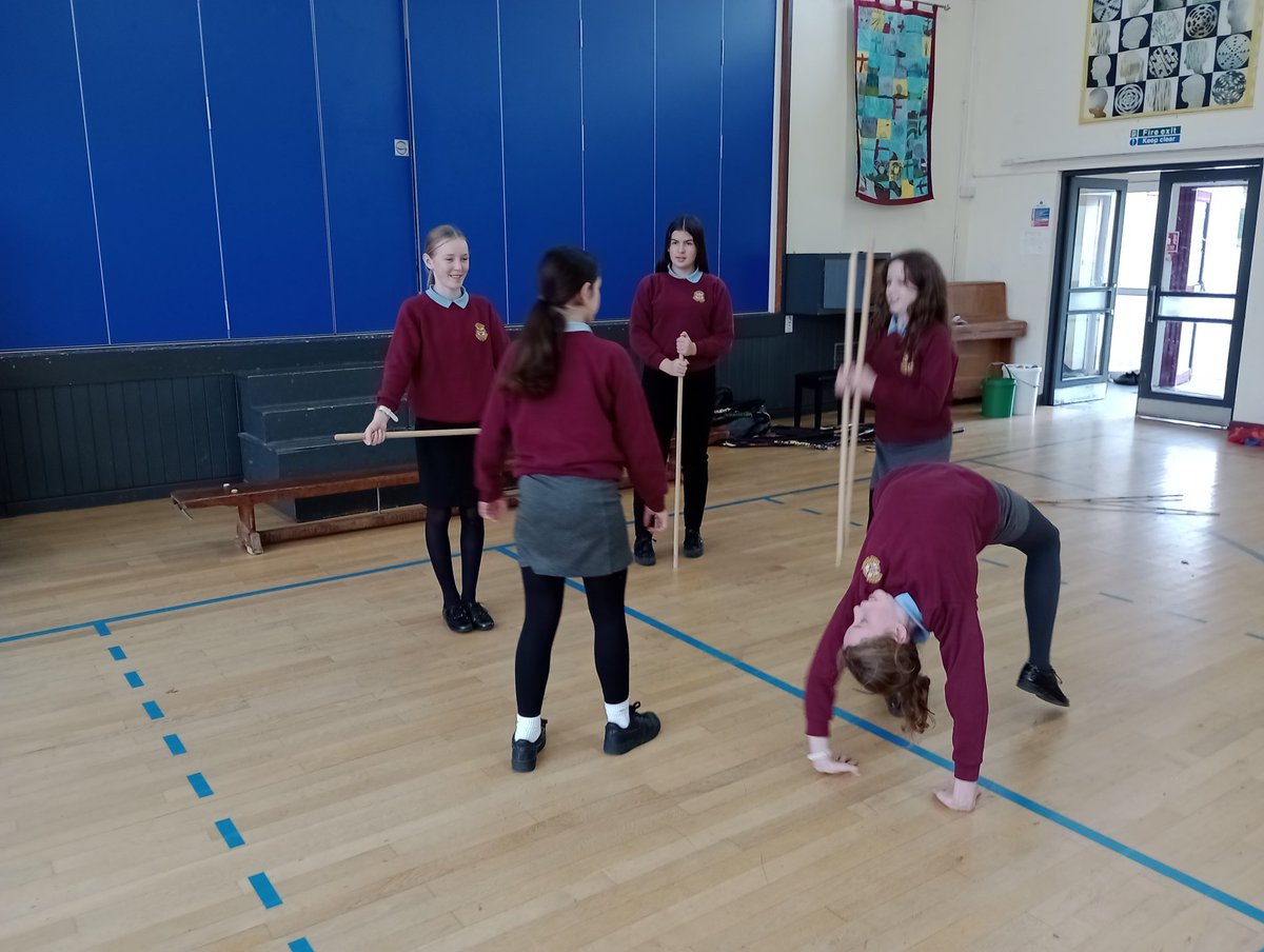 CorbridgeMiddle's tweet photo. It's Friday 13th and we were feeling spooky in KS3 drama club! Today we've been creating physical theatre narratives around haunted houses! Watch this space! ππ»πποΈ #CMSenrichment #CMSarts https://t.co/GLYobS63nC
