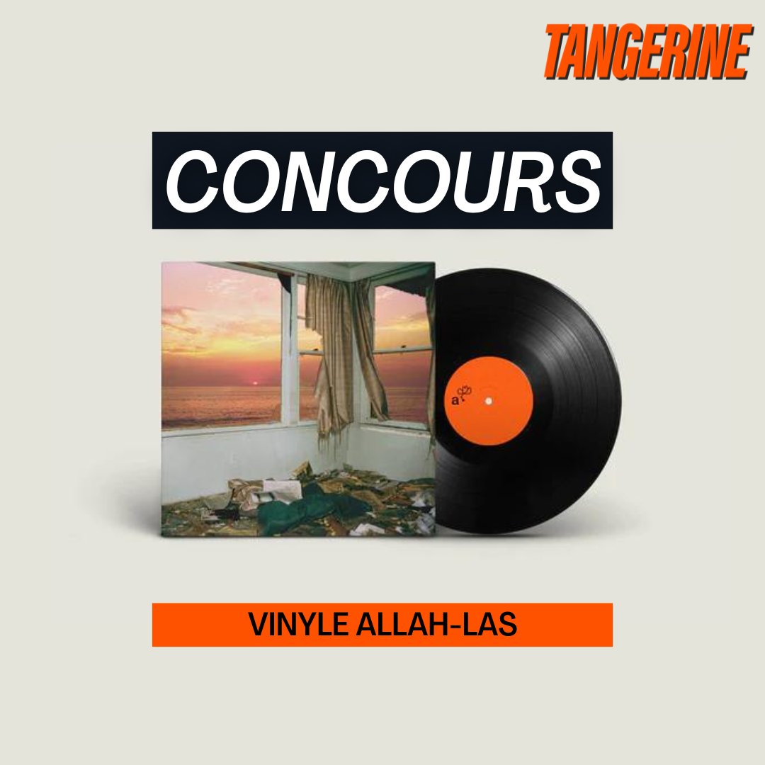 tangerinevidz's tweet image. 🍊CONCOURS🍊
A l'occasion de la sortie du nouvel opus des Allah-Las, je vous offre l'album en vinyle💿
Conditions de participations:
- Suivre @tangerinevidz
- Liker, retwitter en taguer un/une pote
🍊Tirage au sort le vendredi 20 octobre à 12h