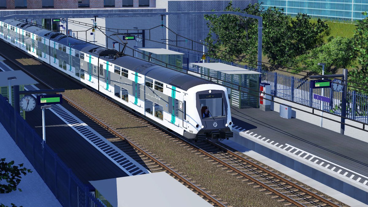Retour sur une nouveauté modding arrivée il y a peu.

Voici les MI09 du <a href="/RER_A/">RER A</a> qui entrent dans vos gares par Thegugust.
Un nouveau matériel qui vient enrichir un peu plus la collection #RER sur le jeu.

C'est dispo juste ici : steamcommunity.com/sharedfiles/fi…

#TransportFever2