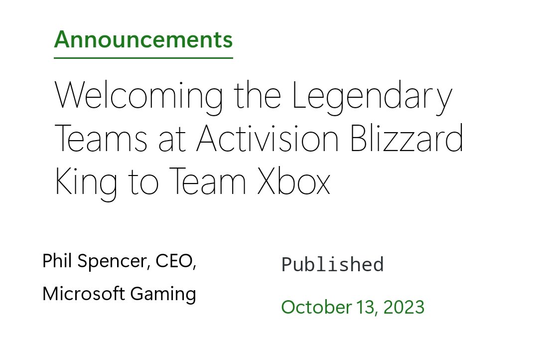 Welcoming the Legendary Teams at Activision Blizzard King to Team Xbox -  Xbox Wire