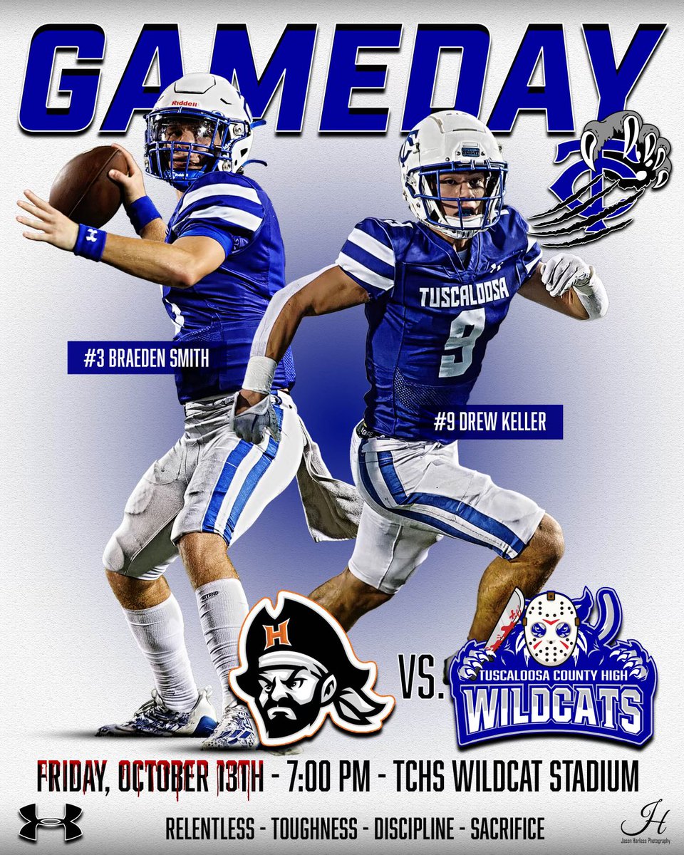 tcountyfootball's tweet photo. #GoooodMorningCampers… Wake up if You Dare!!!!
🚨 It’s #FridayThe13th and It’s #Gameday!!!! 🚨
#Week7: Hoover 🆚 County
🗓️ - October 13, 2023
⏰ - 7:02PM Kickoff
📍 - Wildcat Stadium 🏟️ 
🎟️ - $12 CASH or GoFan
📺 - NFHS Network: https://t.co/oojkPPuTY3 https://t.co/KAXsZSeknJ