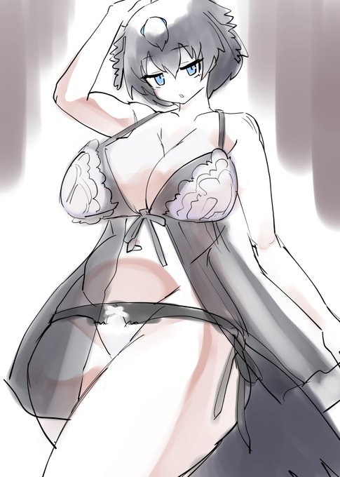 カタカケ黒ベビードール着て・・・・・・・ 