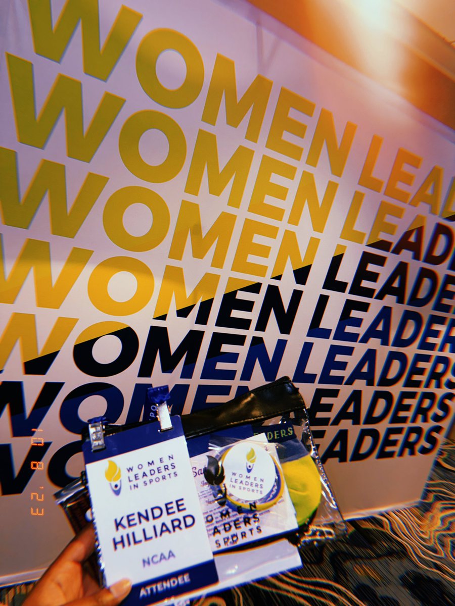 My 1st <a href="/_WomenLeaders/">Women Leaders in Sports</a> Convention was an absolute success!💚💙

Forever grateful for every relationship fostered before &amp; after attending. Feeling extra empowered for the future, thanks to <a href="/PattiPhillips10/">Patti Phillips</a> &amp; Team Awesome!💃🏾🚀

#WeAreWomenLeaders
#MakeItYours 
#PayItForward