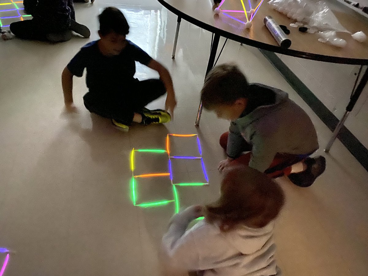 We kicked off Crazy Eights Math Club at Cooley today with neon geometry. We meet Fridays at 7:50.