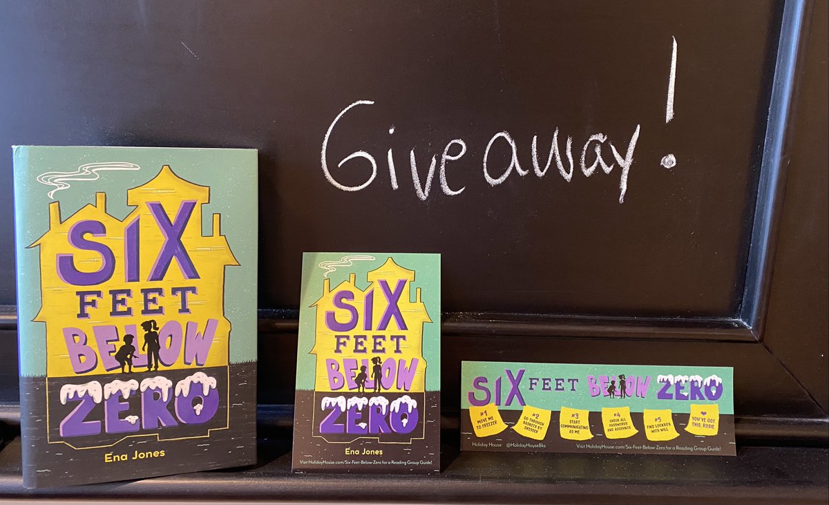 Teachers & Librarians! As promised, an October-what's spookier than a dead-great-grandmother-in-a-freezer? giveaway. 1 SFBZ hardcover, 1 paperback, & 30 bookmarks! Retweet & comment (spooky comments count 2X!) for your chance to win! Five random winners Oct.18 @ 10am ET. US only.