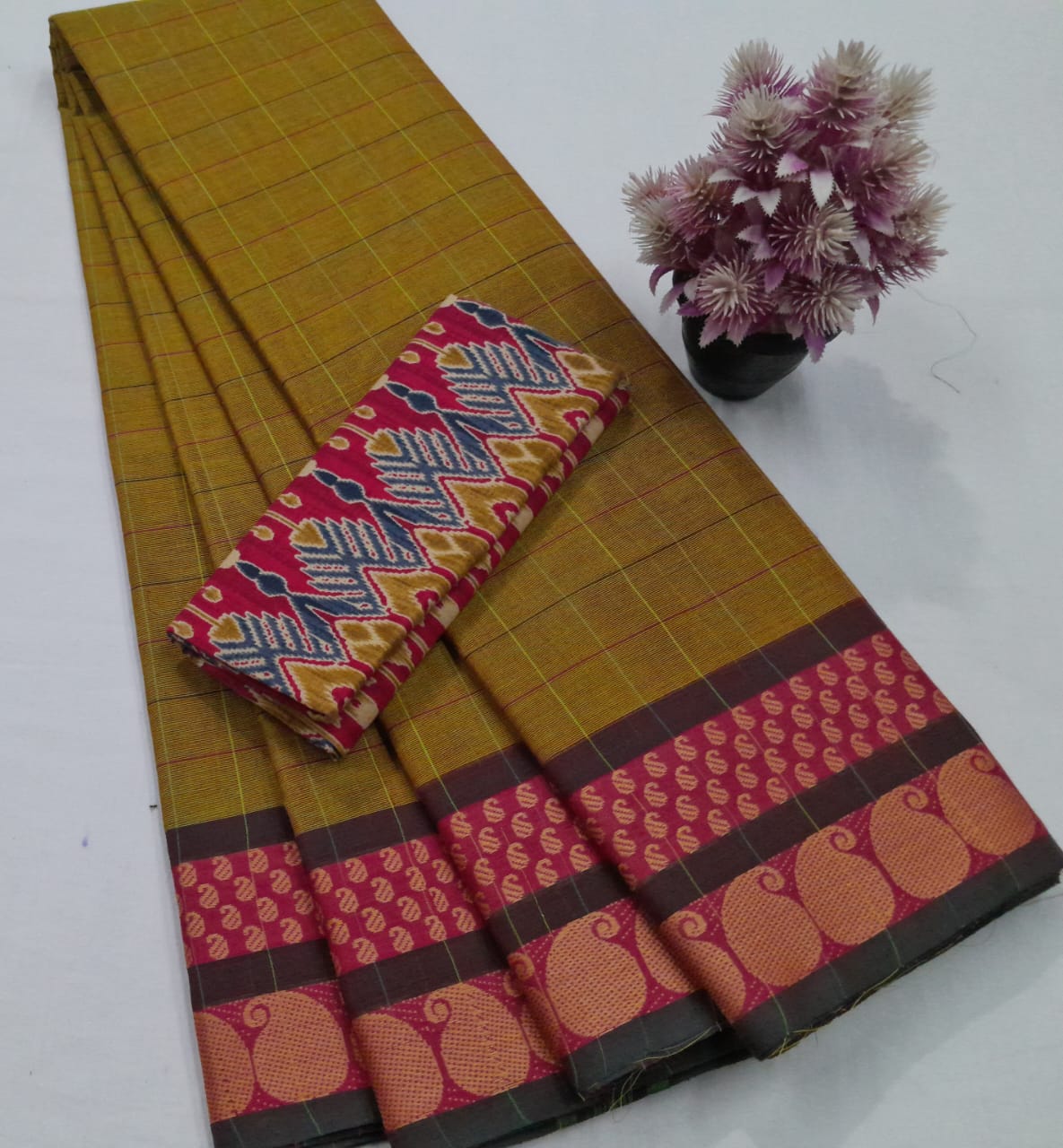 Chettinad cotton shop sarees with price