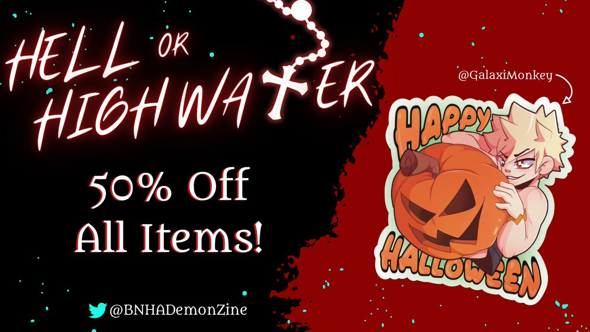 BNHADemonZine's tweet photo. 😈 Tis our season, Demon Lovers!    

🔥 Enjoy 50% off from this Friday the 13th until leftover sales close on October 31st! 🎃

No codes needed. Discount automatically applied! 

💀 https://t.co/t54DXVkSOc https://t.co/HLrU3MLkqr