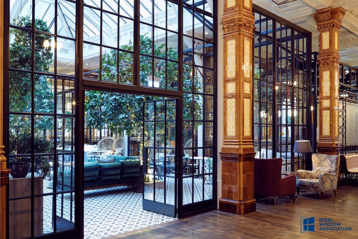 SWA_info's tweet photo. As well as kitchens, bathrooms, hallways and wine cellars, SWA members can create and install beautiful #steelwindow for commercial buildings, such as a hotel - as pictured here.
To find out more about our members, just follow this link - https://t.co/Lc5c62hy2z
#hoteldesign https://t.co/8z8Guk1Egg