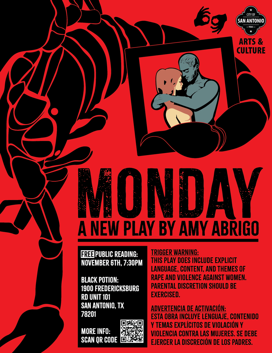 Join us for this healing journey, and hear my new play read publicly for the first time!