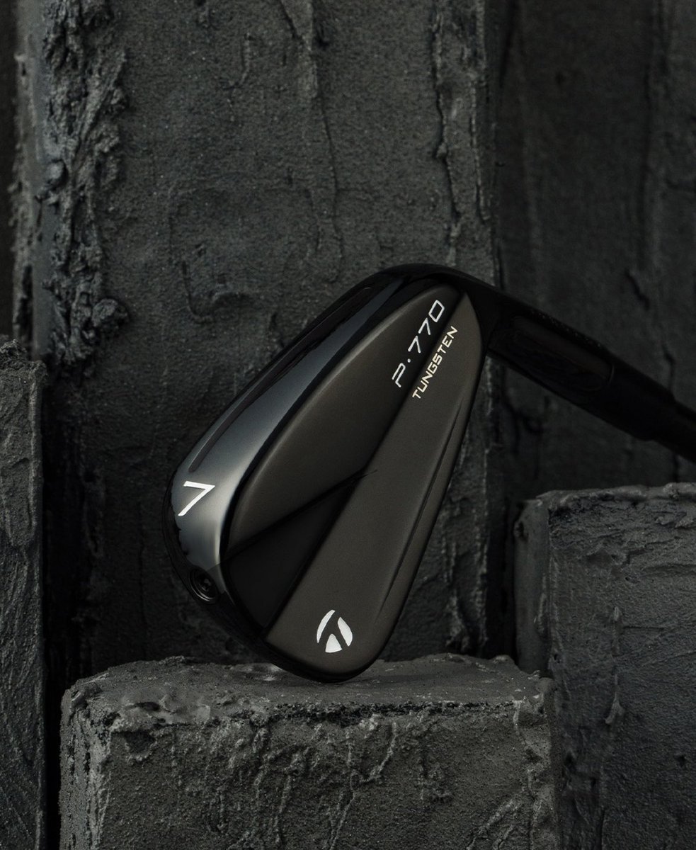NUCLRGOLF's tweet photo. 🚨⚫️⛳️ #NEW: TaylorMade Golf launches the P•770 irons in a ‘Phantom Black’ finish 👀 https://t.co/fRU1RhfmOx