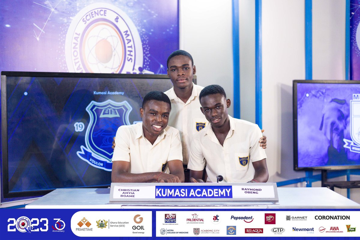 NSMQGhana's tweet photo. KUMAPLEY

Meet the contestants. 

#NSMQ2023 #NSMQ30 #Primetime #NSMQOneEighth https://t.co/P4XjujxgDG
