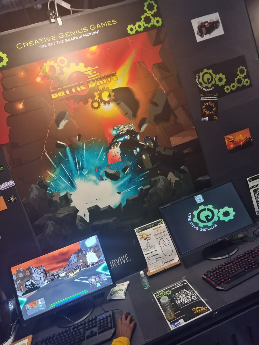 CreativeGeniusG's tweet photo. #BattleDrive Feedback of the day "So it’s a #DarkSouls #driving #game !"
Want to see what they mean?
Come #DriveToSurvive at #RezzedZone ! #EGX23 @egx
#RacingGauntlet #IndieGameDev #PlayTheDemo #DarkSouls #SurvivorMode https://t.co/hynGkbH6SI