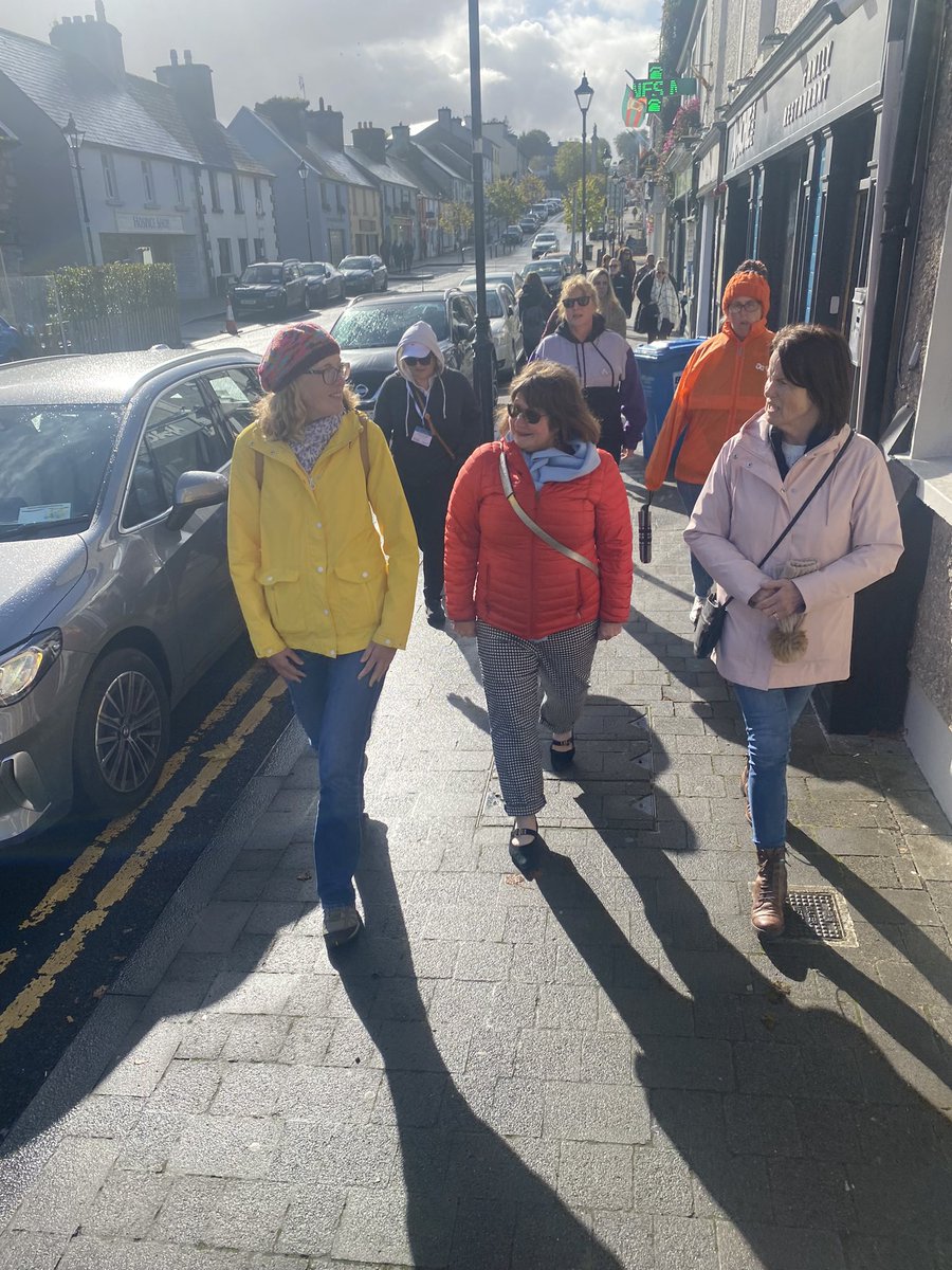 Walking off the lunch🤷🏻‍♀️🤣 with <a href="/WestportWalking/">WestportWalkingTours</a> #Westport #Mayo #FAMTrip #Touring