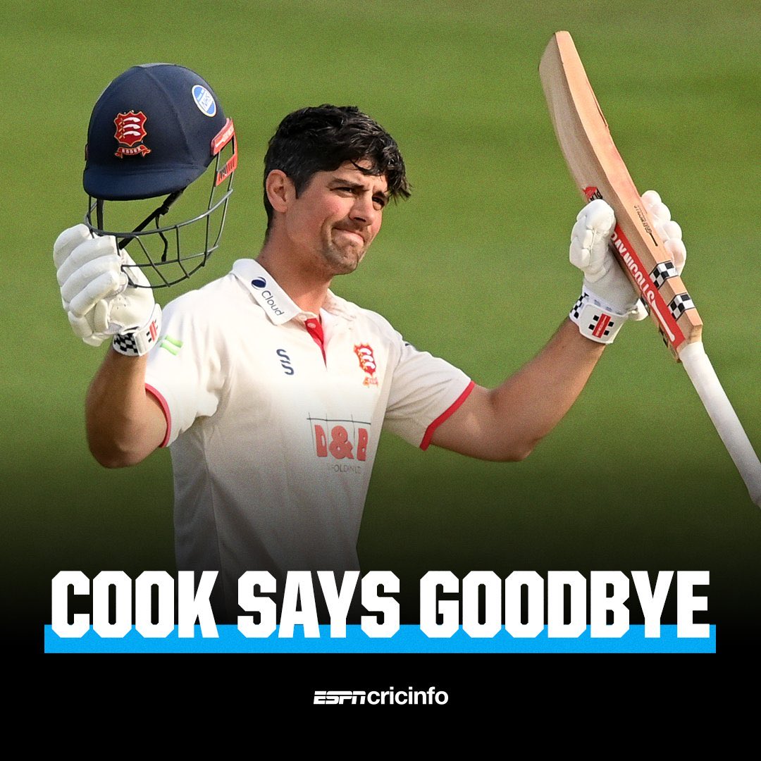 jehlimus's tweet photo. Goodbye Sir Alaister Cook. #CookRetires https://t.co/TRFrrapPqZ