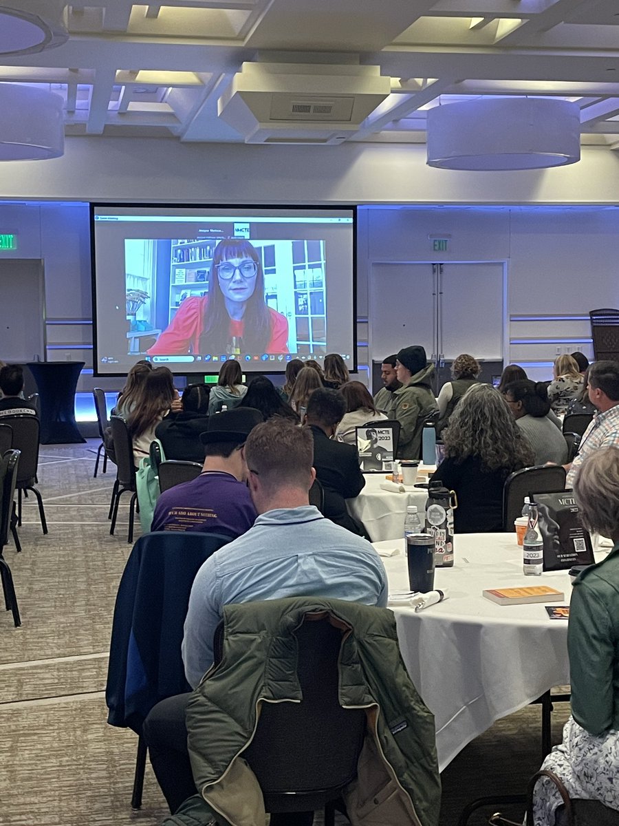 “Hope begets hope…hope is a garment you can grow into” Maggie Smith <a href="/MCTE_MI/">MCTE</a> #mcte23